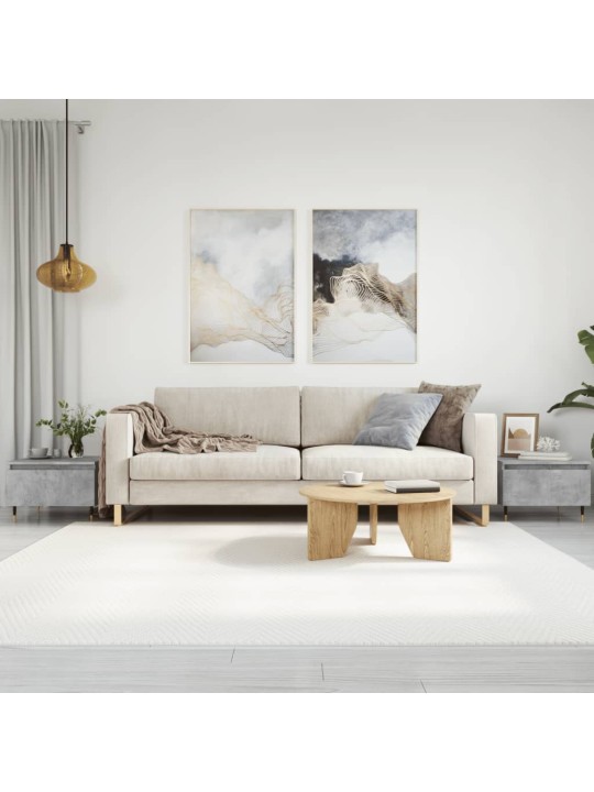 Konferenční stolky 2 ks betonově šedé 50 x 46 x 35 cm kompozit