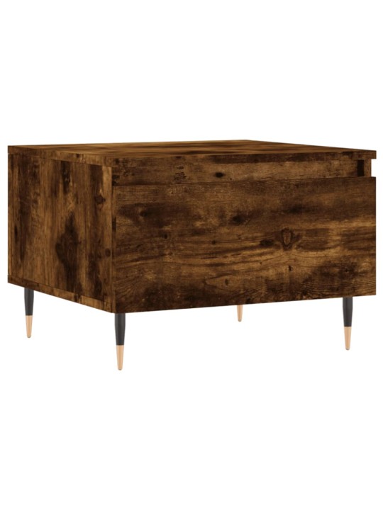Konferenční stolky 2 ks kouřový dub 50x46x35cm kompozitní dřevo