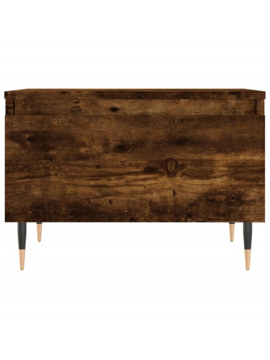 Konferenční stolky 2 ks kouřový dub 50x46x35cm kompozitní dřevo