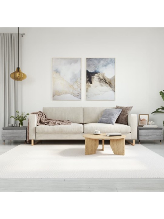 Konferenční stolky 2 ks šedé sonoma 50x46x35cm kompozitní dřevo