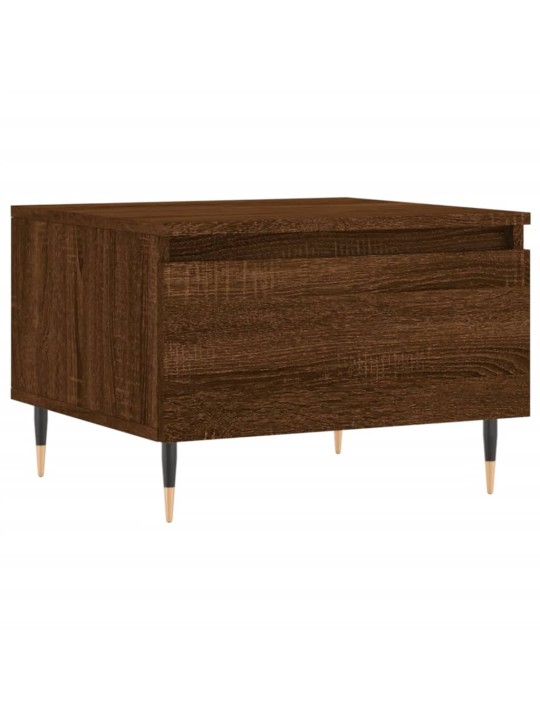 Konferenční stolky 2 ks hnědý dub 50x46x35 cm kompozitní dřevo