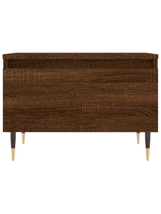 Konferenční stolky 2 ks hnědý dub 50x46x35 cm kompozitní dřevo