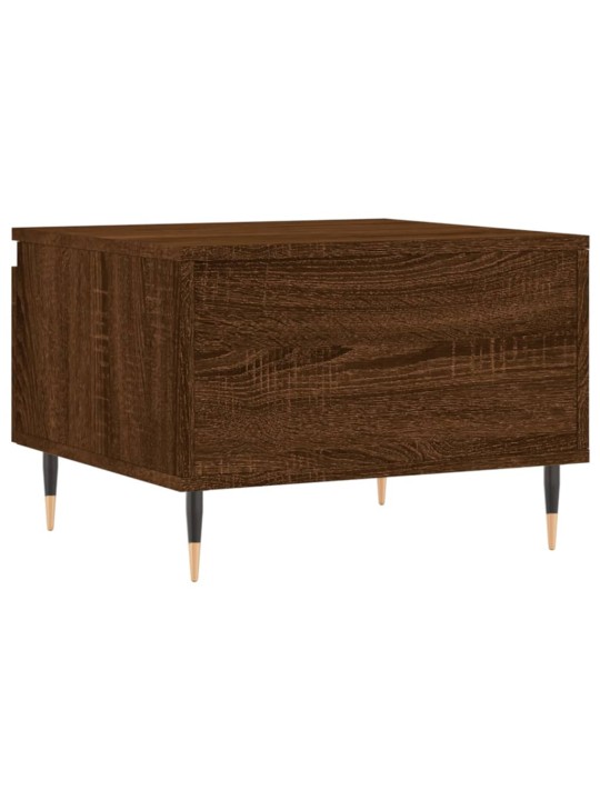 Konferenční stolky 2 ks hnědý dub 50x46x35 cm kompozitní dřevo