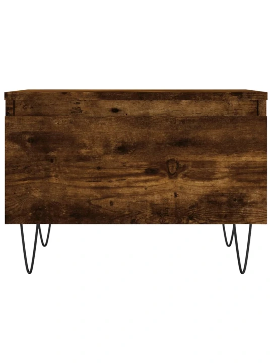 Konferenční stolky 2 ks kouřový dub 50x46x35cm kompozitní dřevo