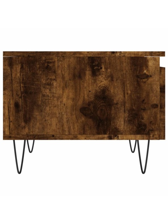 Konferenční stolky 2 ks kouřový dub 50x46x35cm kompozitní dřevo