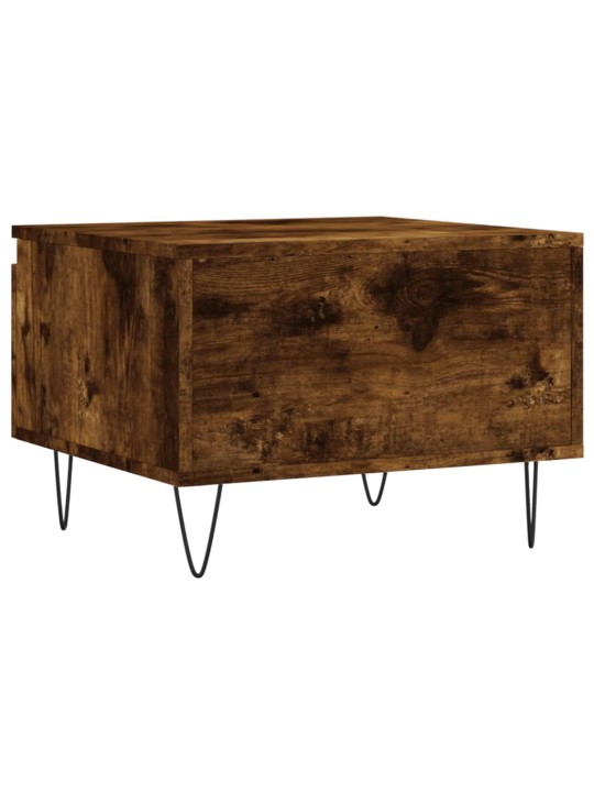 Konferenční stolky 2 ks kouřový dub 50x46x35cm kompozitní dřevo