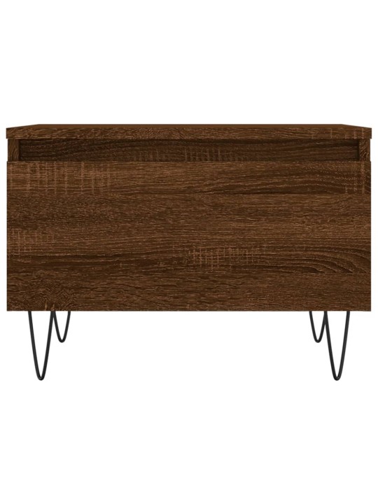 Konferenční stolky 2 ks hnědý dub 50x46x35 cm kompozitní dřevo