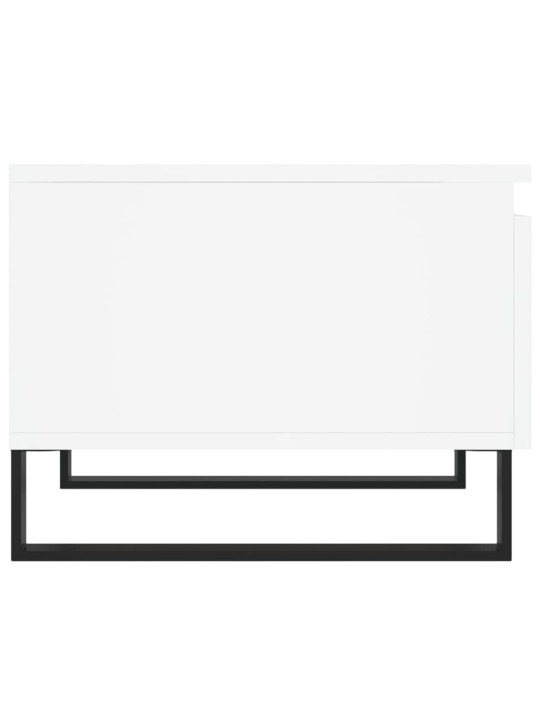 Konferenční stolky 2 ks bílé 50 x 46 x 35 cm kompozitní dřevo
