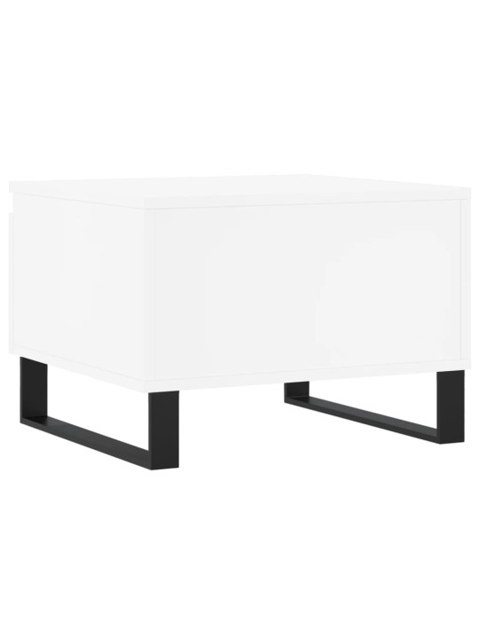 Konferenční stolky 2 ks bílé 50 x 46 x 35 cm kompozitní dřevo