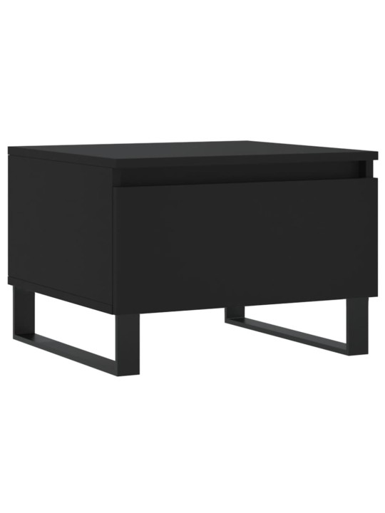 Konferenční stolky 2 ks černé 50 x 46 x 35 cm kompozitní dřevo