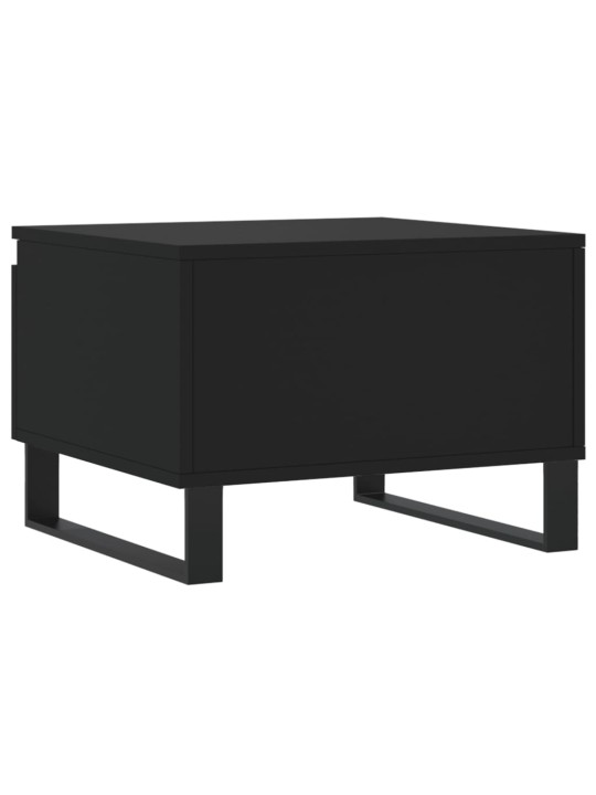 Konferenční stolky 2 ks černé 50 x 46 x 35 cm kompozitní dřevo