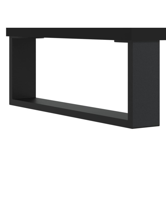 Konferenční stolky 2 ks černé 50 x 46 x 35 cm kompozitní dřevo