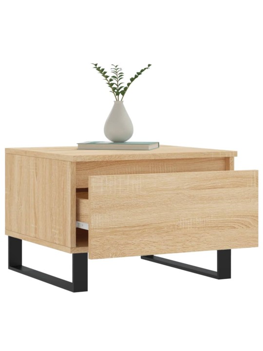 Konferenční stolek dub sonoma 50 x 46 x 35 cm kompozitní dřevo