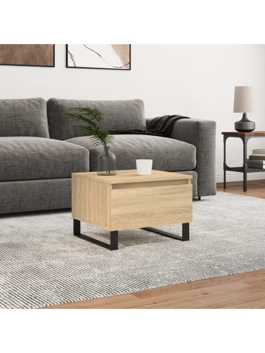 Konferenční stolek dub sonoma 50 x 46 x 35 cm kompozitní dřevo