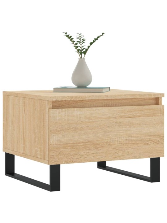 Konferenční stolky 2 ks dub sonoma 50x46x35 cm kompozitní dřevo
