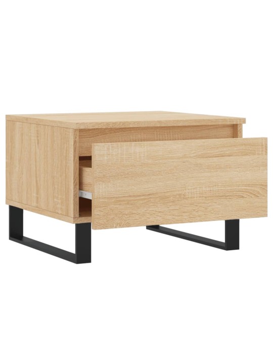 Konferenční stolky 2 ks dub sonoma 50x46x35 cm kompozitní dřevo