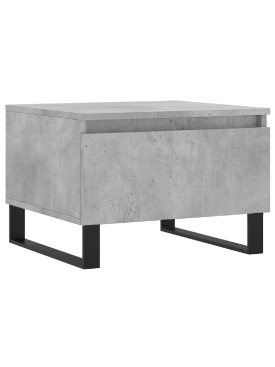 Konferenční stolky 2 ks betonově šedé 50 x 46 x 35 cm kompozit