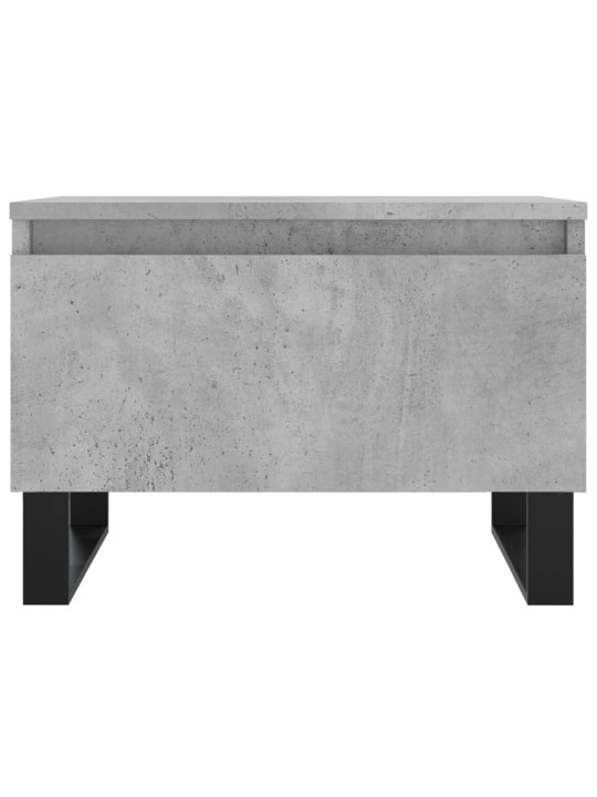 Konferenční stolky 2 ks betonově šedé 50 x 46 x 35 cm kompozit