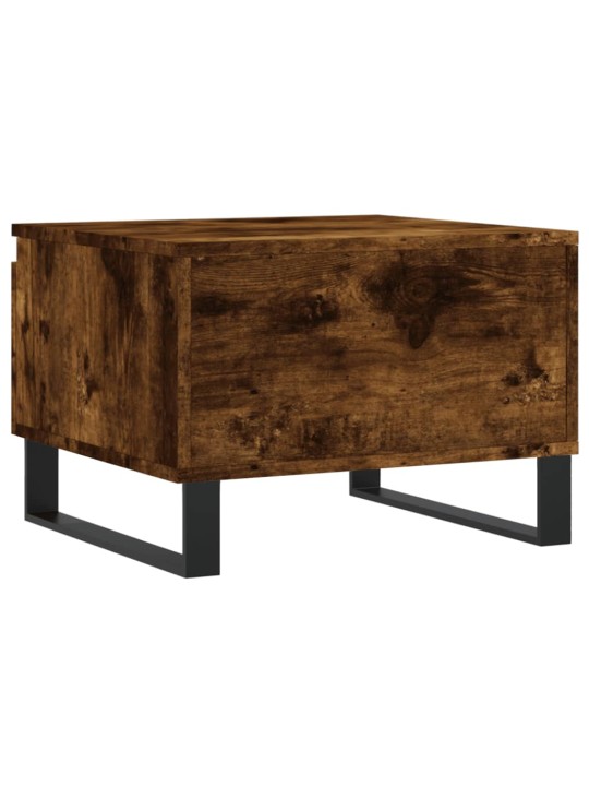 Konferenční stolek kouřový dub 50 x 46 x 35 cm kompozitní dřevo
