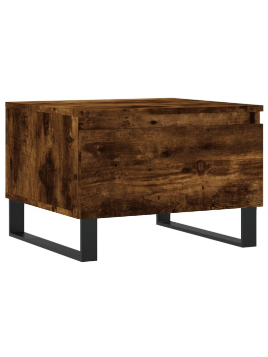 Konferenční stolky 2 ks kouřový dub 50x46x35cm kompozitní dřevo