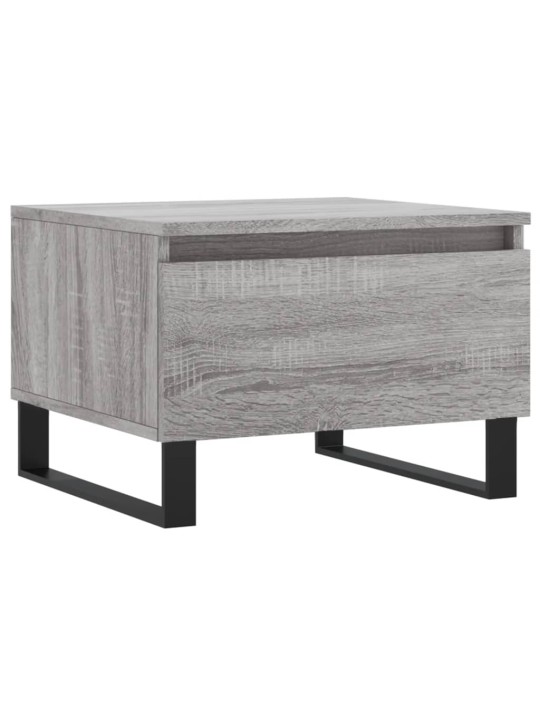 Konferenční stolky 2 ks šedé sonoma 50x46x35cm kompozitní dřevo