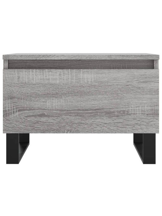 Konferenční stolky 2 ks šedé sonoma 50x46x35cm kompozitní dřevo