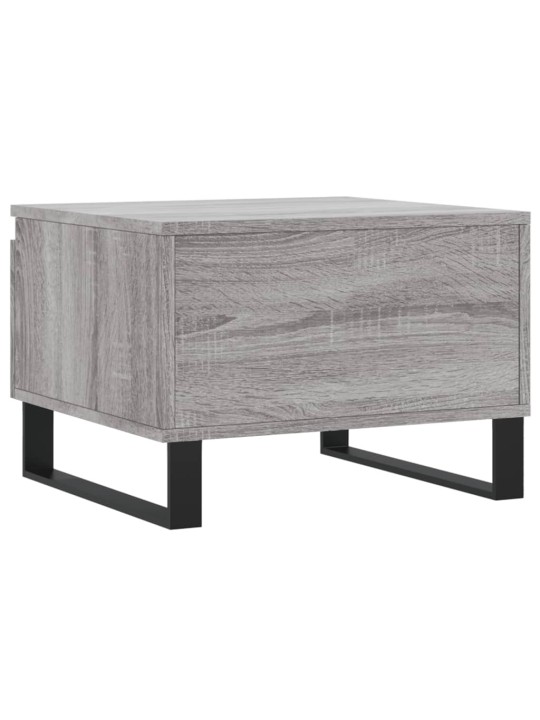 Konferenční stolky 2 ks šedé sonoma 50x46x35cm kompozitní dřevo