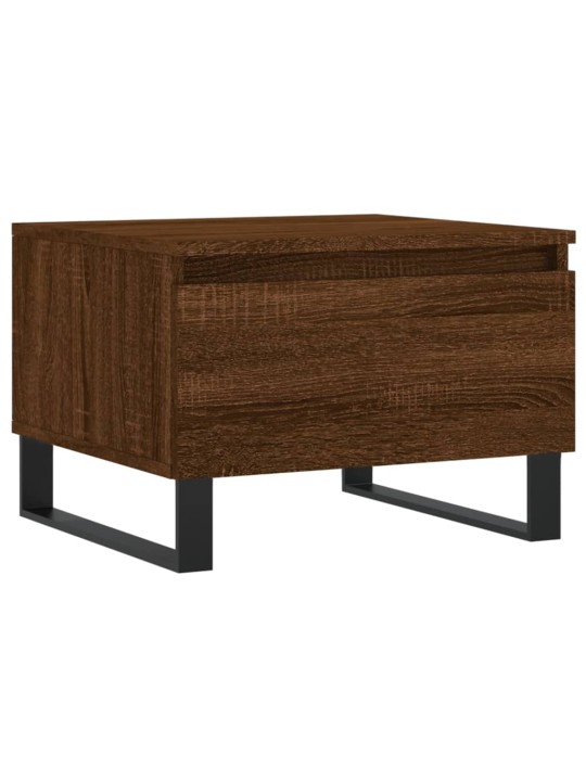 Konferenční stolky 2 ks hnědý dub 50x46x35 cm kompozitní dřevo