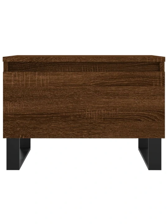 Konferenční stolky 2 ks hnědý dub 50x46x35 cm kompozitní dřevo
