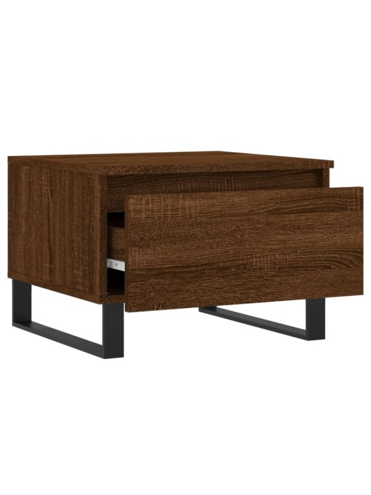Konferenční stolky 2 ks hnědý dub 50x46x35 cm kompozitní dřevo