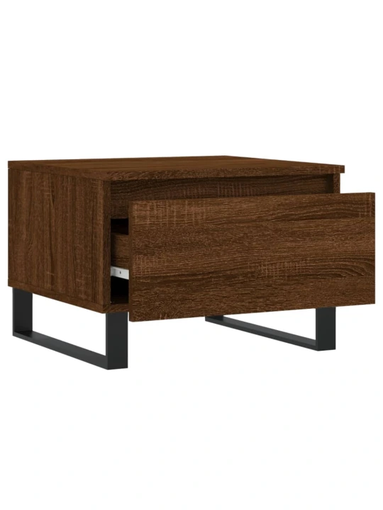 Konferenční stolky 2 ks hnědý dub 50x46x35 cm kompozitní dřevo
