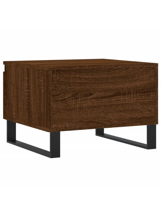 Konferenční stolky 2 ks hnědý dub 50x46x35 cm kompozitní dřevo