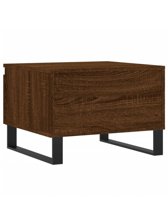 Konferenční stolky 2 ks hnědý dub 50x46x35 cm kompozitní dřevo
