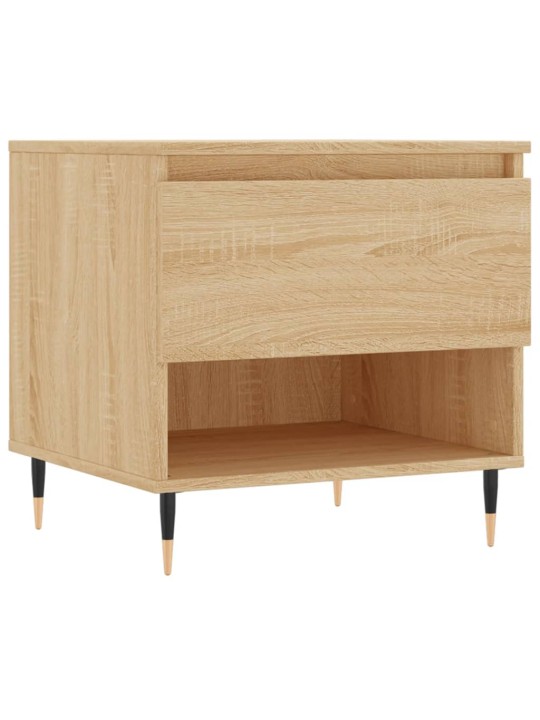 Konferenční stolky 2 ks dub sonoma 50x46x50 cm kompozitní dřevo