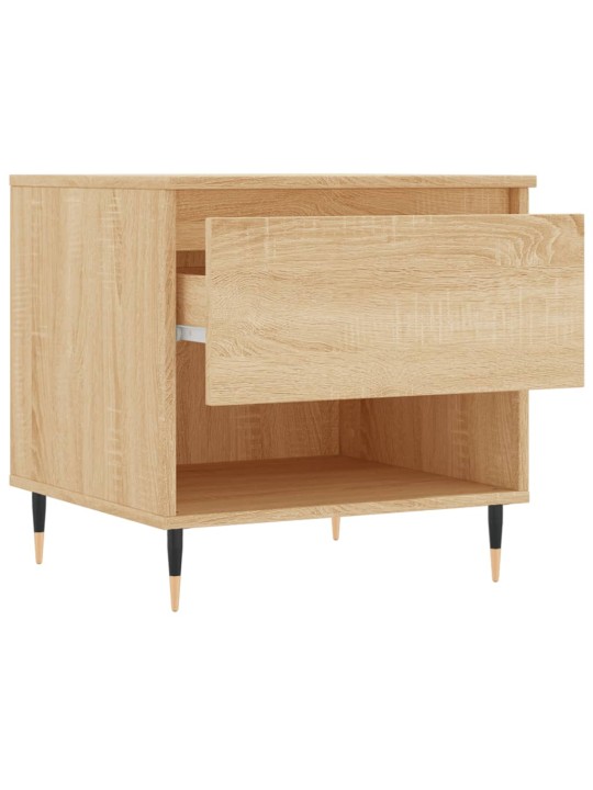 Konferenční stolky 2 ks dub sonoma 50x46x50 cm kompozitní dřevo