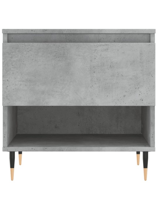 Konferenční stolek betonově šedý 50x46x50 cm kompozitní dřevo