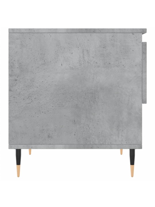 Konferenční stolek betonově šedý 50x46x50 cm kompozitní dřevo