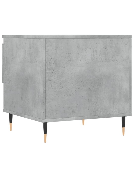 Konferenční stolek betonově šedý 50x46x50 cm kompozitní dřevo