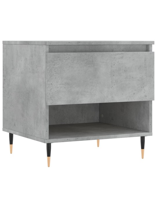 Konferenční stolky 2 ks betonově šedé 50 x 46 x 50 cm kompozit