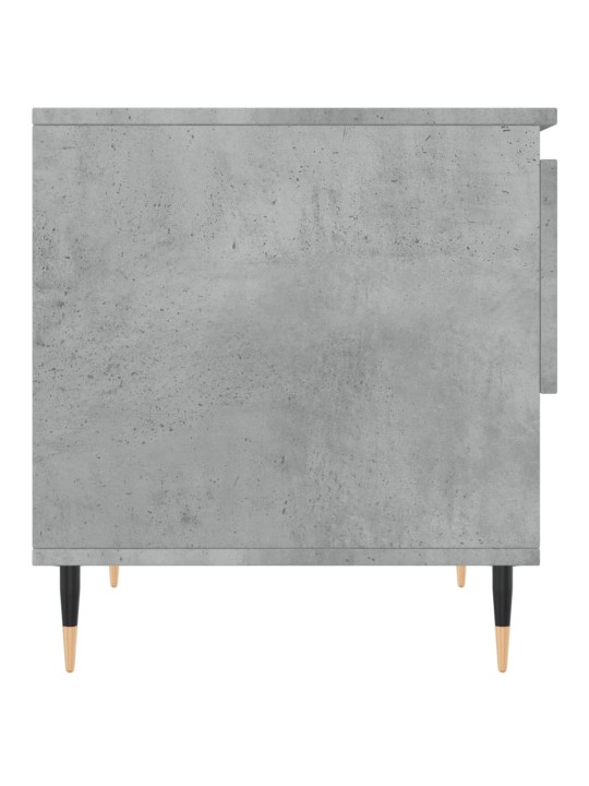 Konferenční stolky 2 ks betonově šedé 50 x 46 x 50 cm kompozit