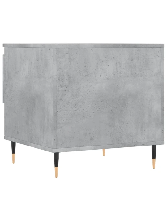 Konferenční stolky 2 ks betonově šedé 50 x 46 x 50 cm kompozit