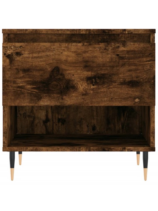 Konferenční stolky 2 ks kouřový dub 50x46x50cm kompozitní dřevo
