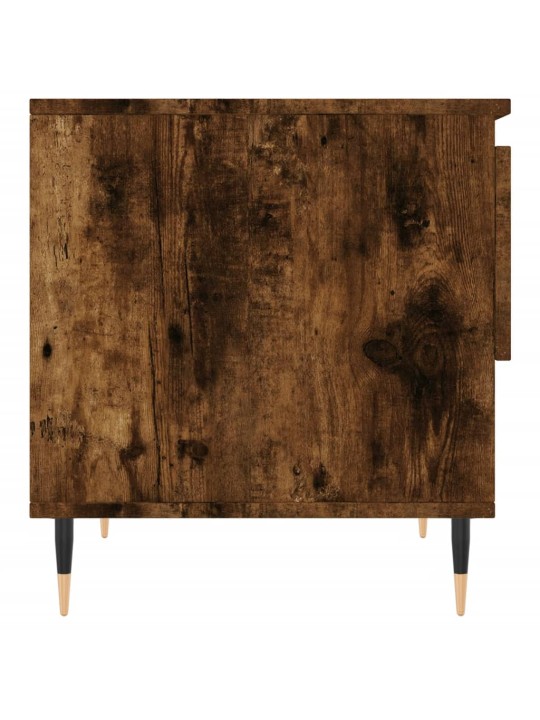 Konferenční stolky 2 ks kouřový dub 50x46x50cm kompozitní dřevo