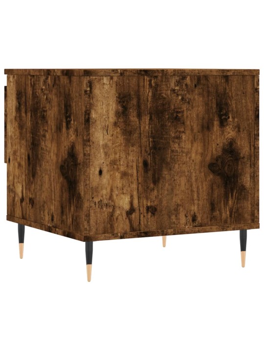 Konferenční stolky 2 ks kouřový dub 50x46x50cm kompozitní dřevo