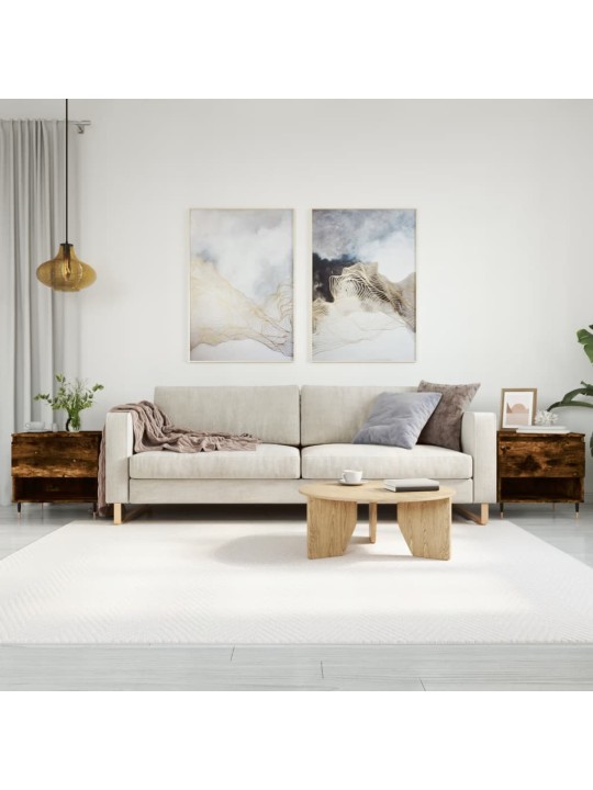 Konferenční stolky 2 ks kouřový dub 50x46x50cm kompozitní dřevo