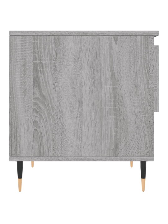 Konferenční stolky 2 ks šedé sonoma 50x46x50cm kompozitní dřevo