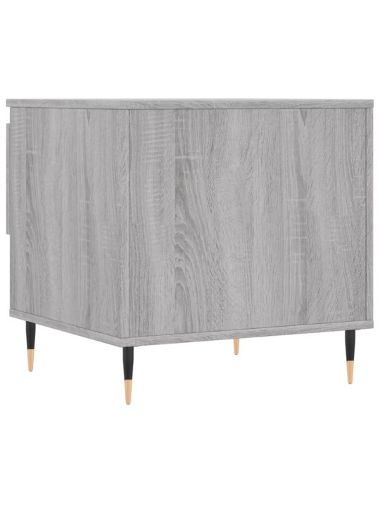 Konferenční stolky 2 ks šedé sonoma 50x46x50cm kompozitní dřevo