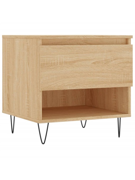 Konferenční stolky 2 ks dub sonoma 50x46x50 cm kompozitní dřevo