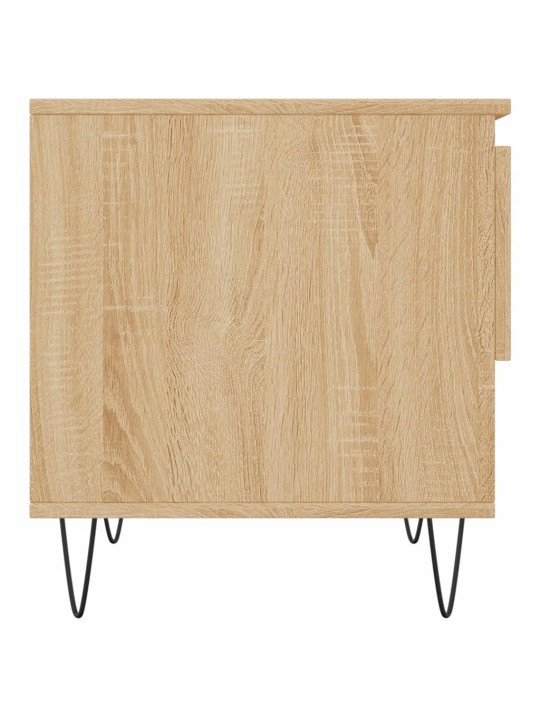 Konferenční stolky 2 ks dub sonoma 50x46x50 cm kompozitní dřevo
