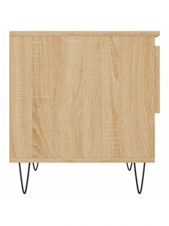 Konferenční stolky 2 ks dub sonoma 50x46x50 cm kompozitní dřevo